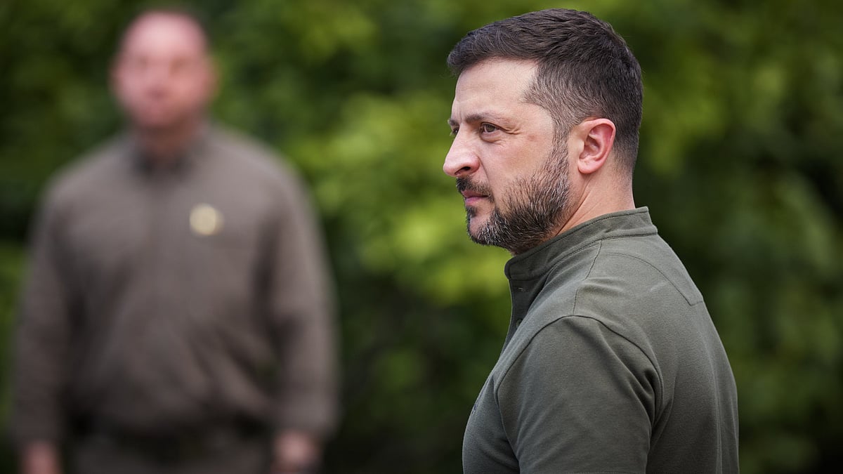 Zelenskyy Says In Talks With Trump For Deployment Of US Troops In Ukraine