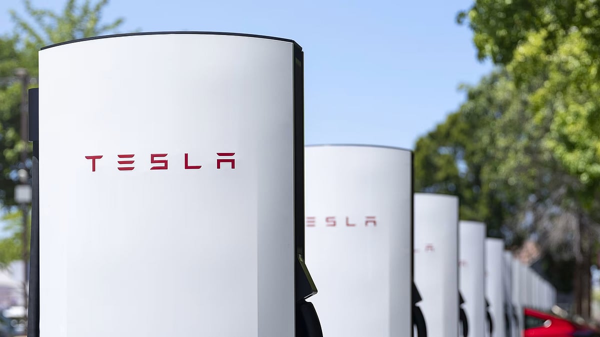 Tesla Launches First Charging Station In Gurugram At DLF Horizon Center