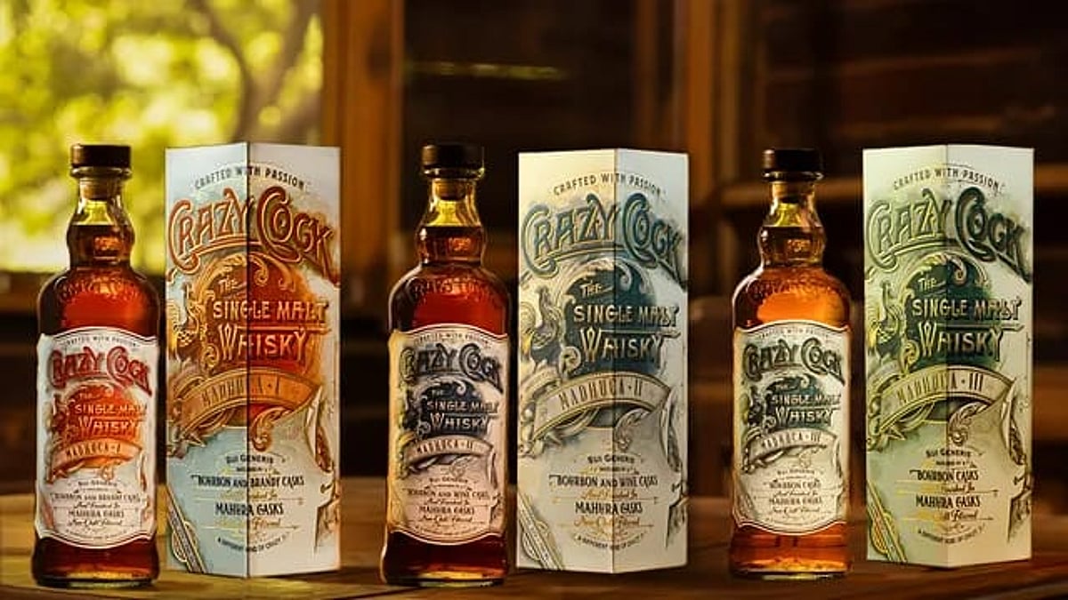 Crazy Cock Launches World's First Mahua-Cask Finished Indian Single Malt Whisky