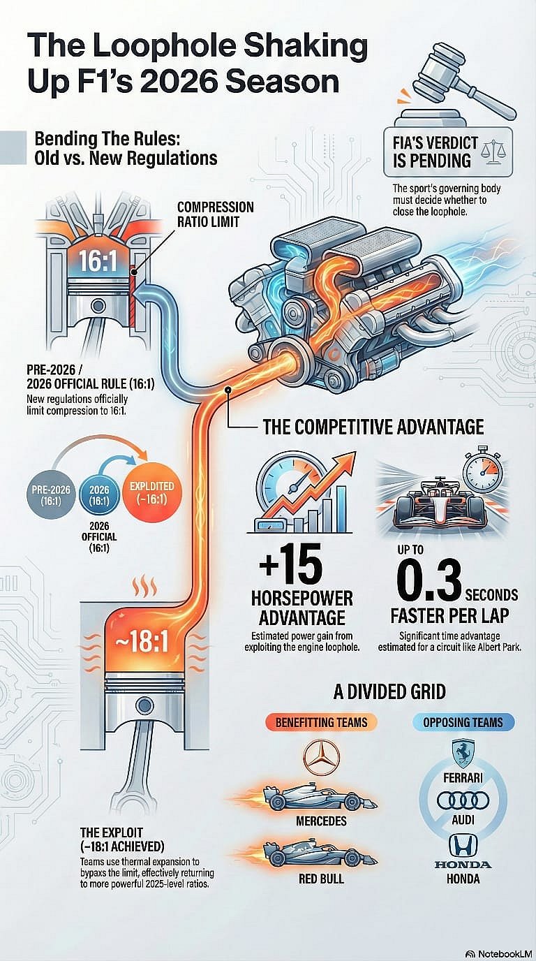 <div class="paragraphs"><p>F1 new regulations' engine loophole explained. (Photo: Notebook LM)</p></div>