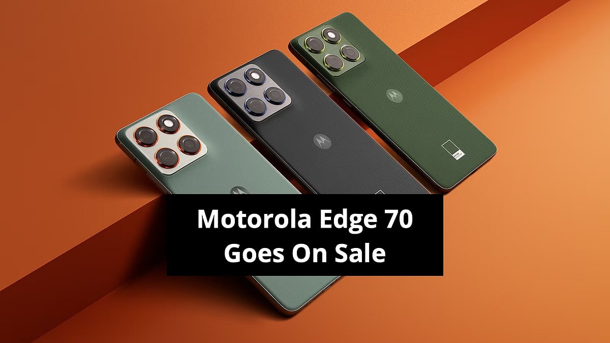Motorola Edge 70, With Triple 50MP Cameras And Slim Profile, Goes On Sale In India — Specs, Features, Price