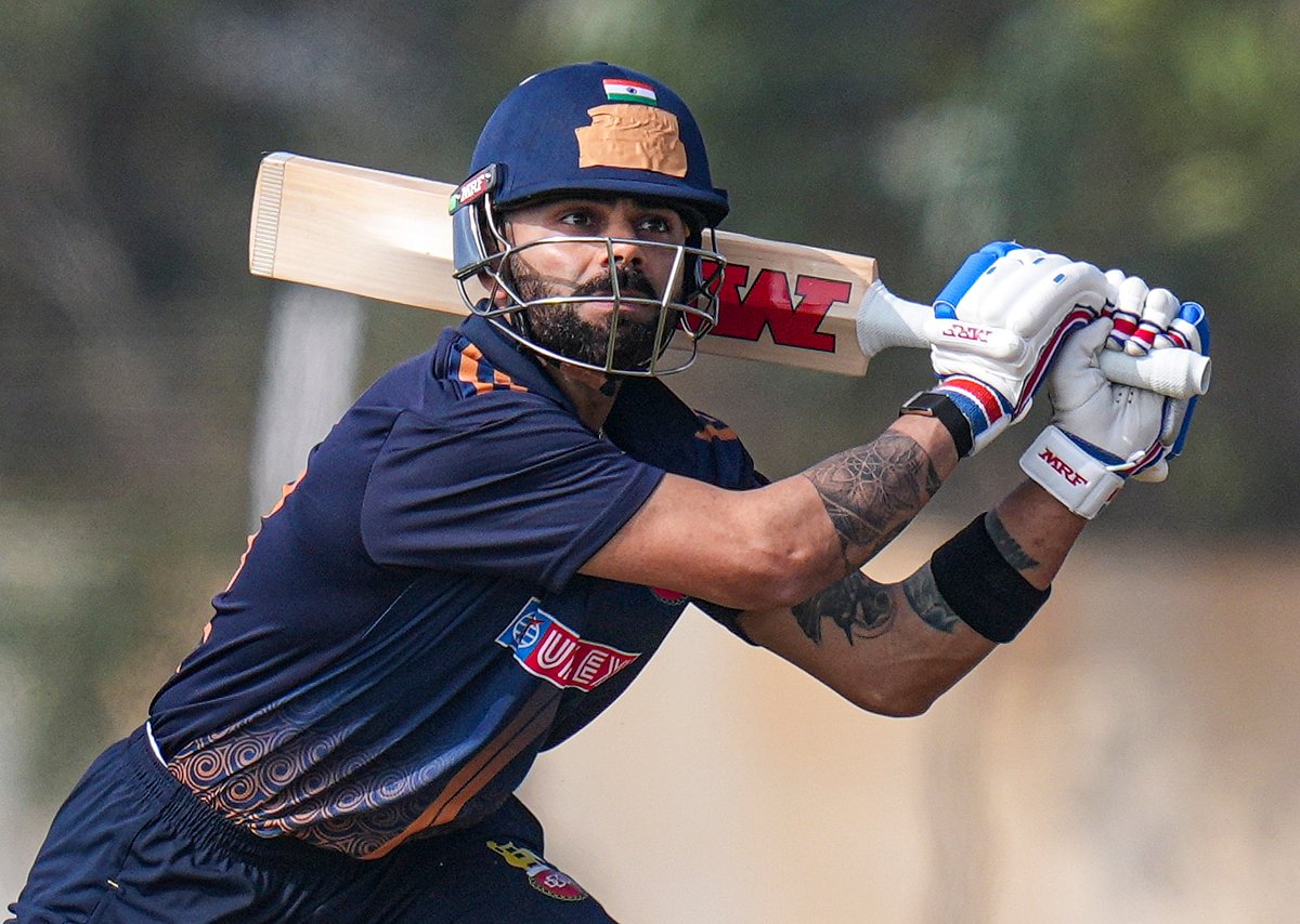 Kohli's 16,000 to Bihar's 574 - Vijay Hazare Trophy Witnesses Unprecedented Record Spree