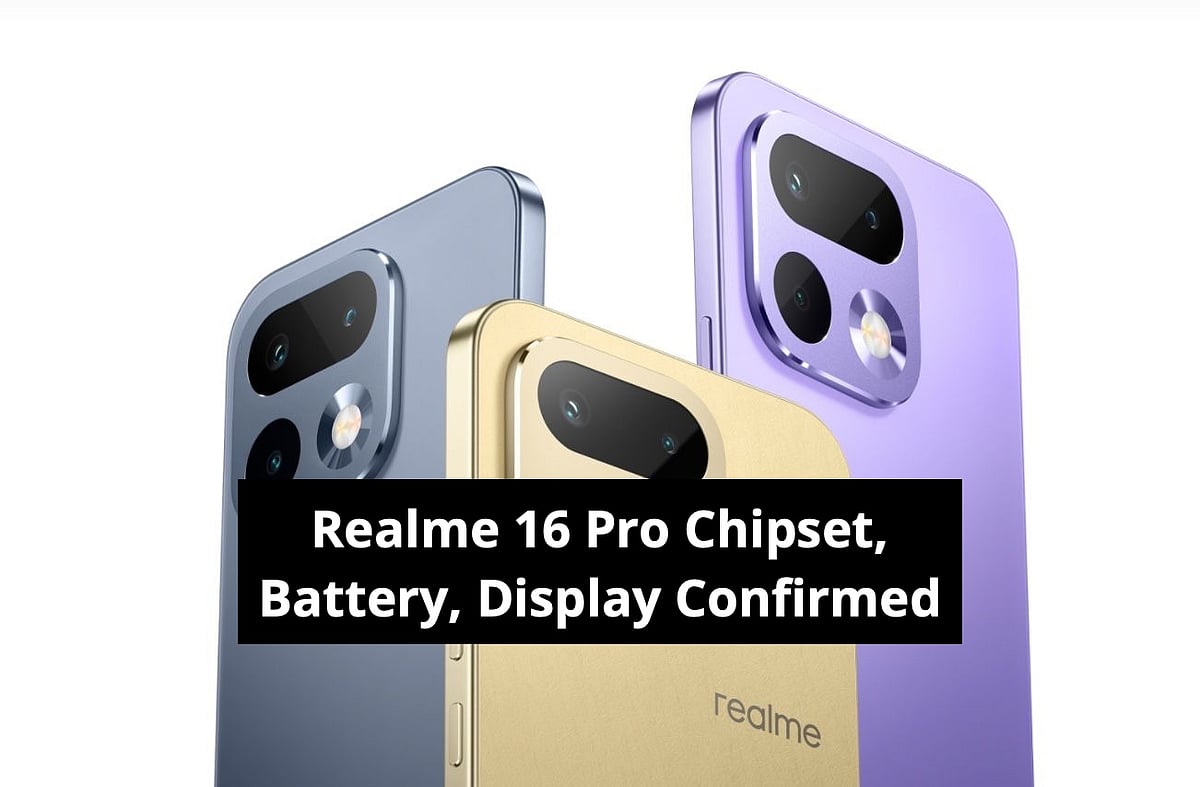 <div class="paragraphs"><p>Realme has confirmed the upcoming Realme 16 Pro series, comprising the Realme 16 Pro and Realme 16 Pro+, will debut in India on Jan. 6.&nbsp;The chipset, battery, and display details for the Realme 16 Pro have been confirmed by the company.</p></div>