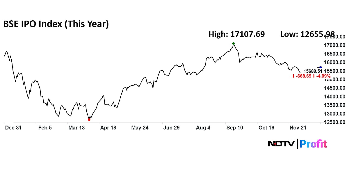 <div class="paragraphs"><p>BSE Mainboard IPO Index has lost steam in 2025, slipping over 4% so far this year. </p></div>