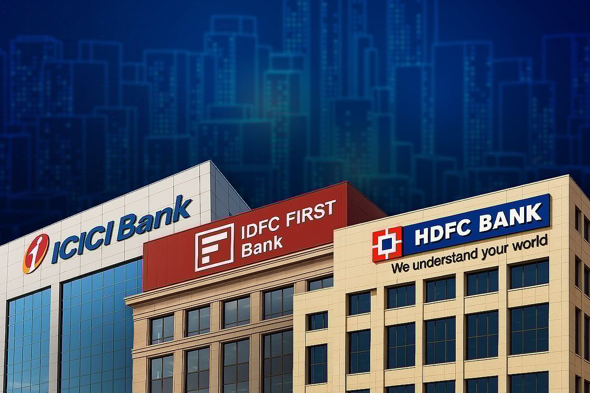 HDFC Bank, ICICI Bank, IDFC First Bank