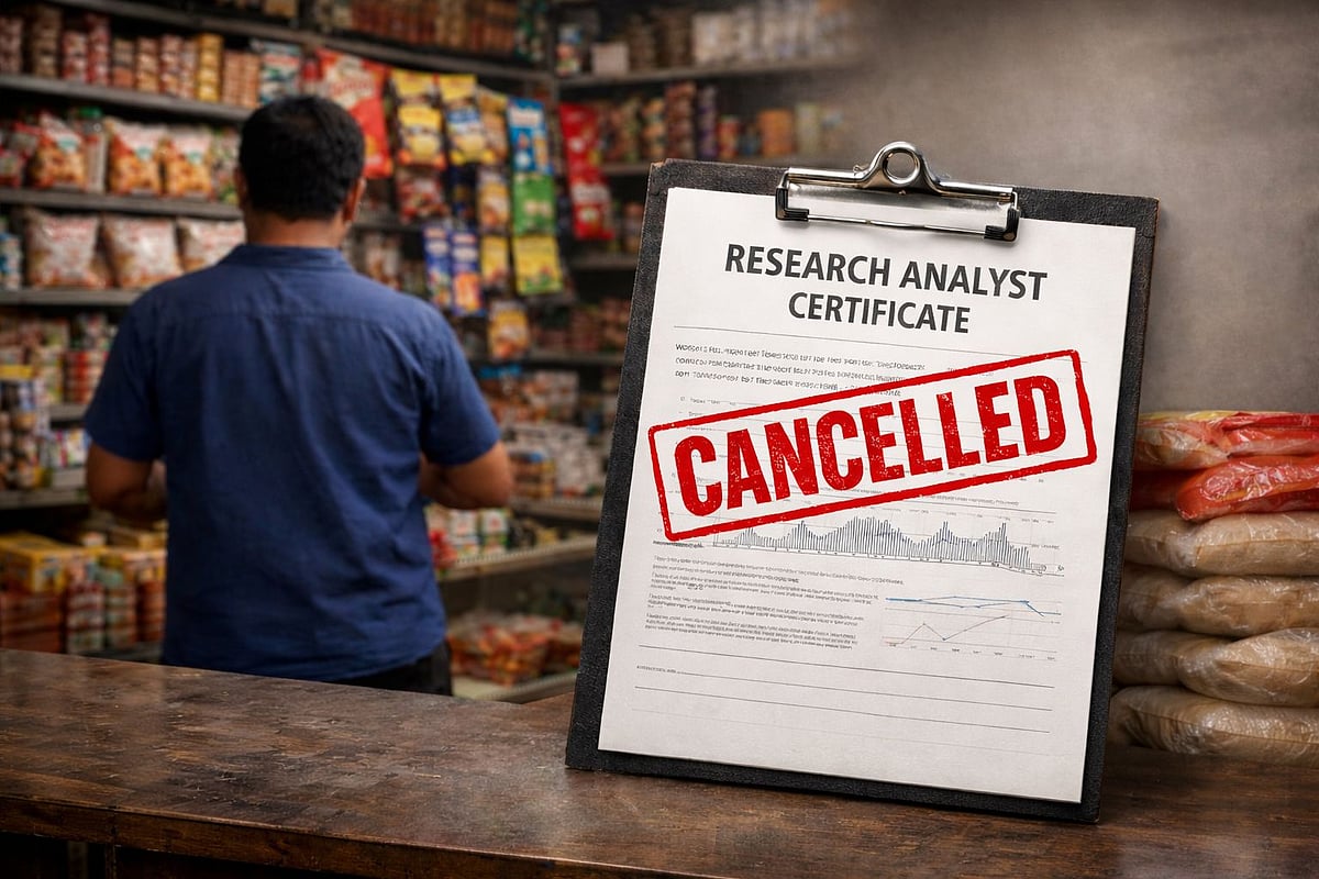 <div class="paragraphs"><p>SEBI's&nbsp;cancellation followed Purooskhan’s request to withdraw from the regulatory framework. (Photo source: AI generated)</p></div>