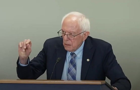 <div class="paragraphs"><p>The Vermont Senator suggested “taxing” robots and using the revenue to support working families affected by job losses (Photo source: Bernie Sanders' post on X)</p></div>