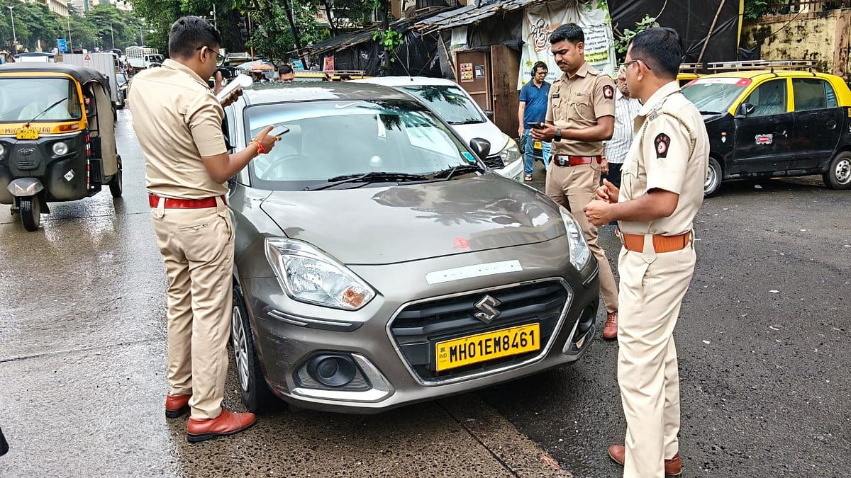 <div class="paragraphs"><p>File photo of Mumbai Police patrolling the city (Image: PTI)</p></div>