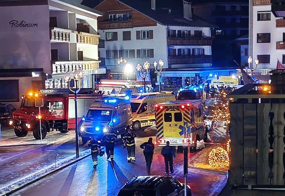 <div class="paragraphs"><p>A massive explosion was reported at a bar in Switzerland on New Year's Eve. (Image: Swiss News/X)</p></div>