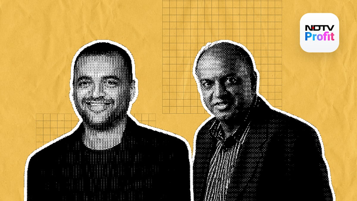 <div class="paragraphs"><p>Sanjeev Bikhchandani expressed support to Eternal CEO Deepinder Goyal, amid accusations of gig workers' exploitation. (Image: NDTV Profit)</p></div>