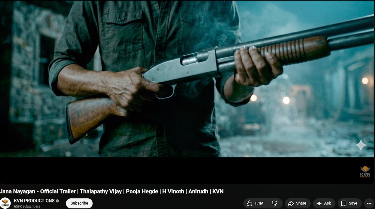 <div class="paragraphs"><p>Screengrab of official trailer of Tamil film 'Jana Nayagan'. (Image: YouTube)</p></div>