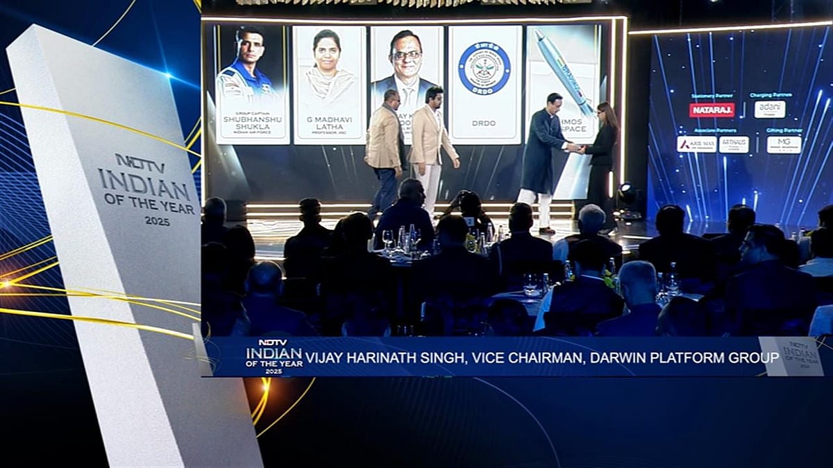 NDTV Indian of the Year 2025: Group Captain Shubhanshu Shukla Bags Science Icon Of The Year Award