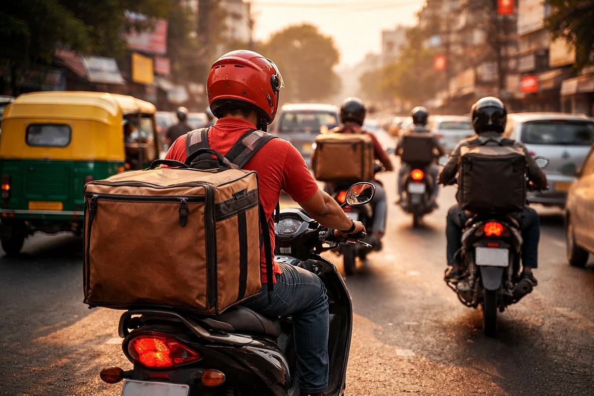 <div class="paragraphs"><p>The report logged more than 7,000 grievances against delivery apps in 2024–25, indicating persistent dissatisfaction. (Photo source: AI Generated)</p></div>