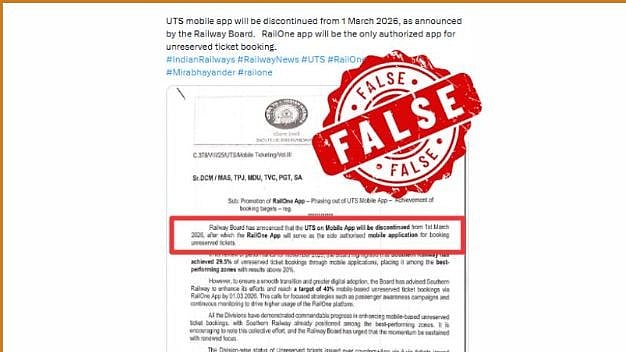 <div class="paragraphs"><p>Railway officials have said that the process remains phased and urged passengers to disregard rumours. (Photo:&nbsp;MahaDiGPR/X)</p></div>