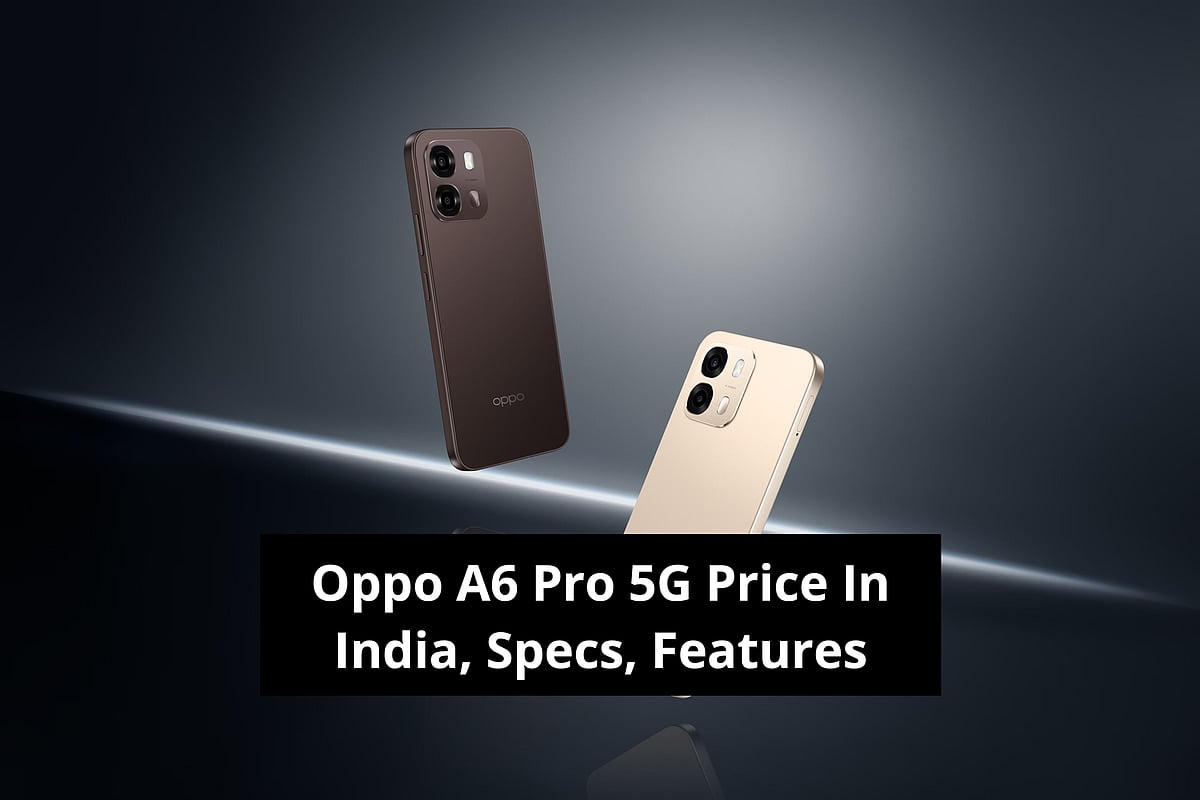 <div class="paragraphs"><p>Oppo has introduced the A6 Pro 5G in India.&nbsp;Here’s a detailed look at Oppo A6 Pro 5G’s price in India, specs, and features. (Source: Oppo)</p></div>