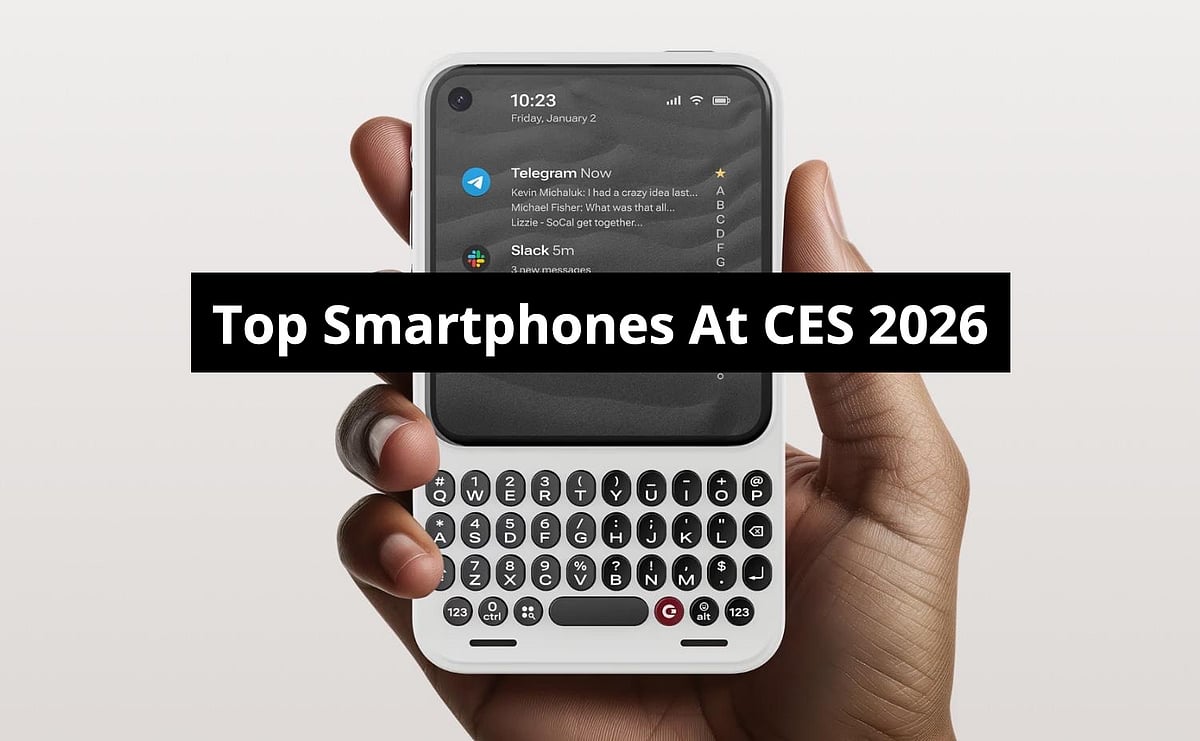 <div class="paragraphs"><p>At CES 2026 in Las Vegas, major brands unveiled innovative smartphone technologies.&nbsp;Here’s a look at the biggest smartphone tech showcased at the CES 2026 from the stables of Samsung, Motorola, Clicks, and more. (Source: Clicks)</p></div>