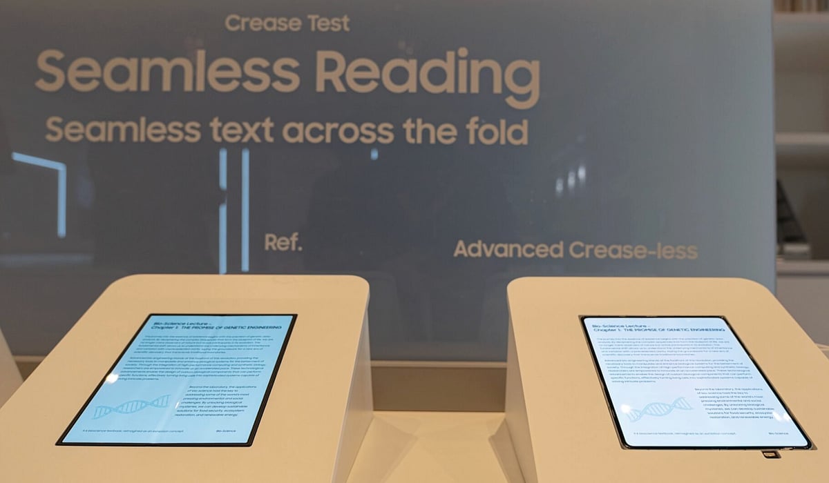 <div class="paragraphs"><p>The Galaxy Z Fold 8 could feature a creaseless foldable screen.</p></div>