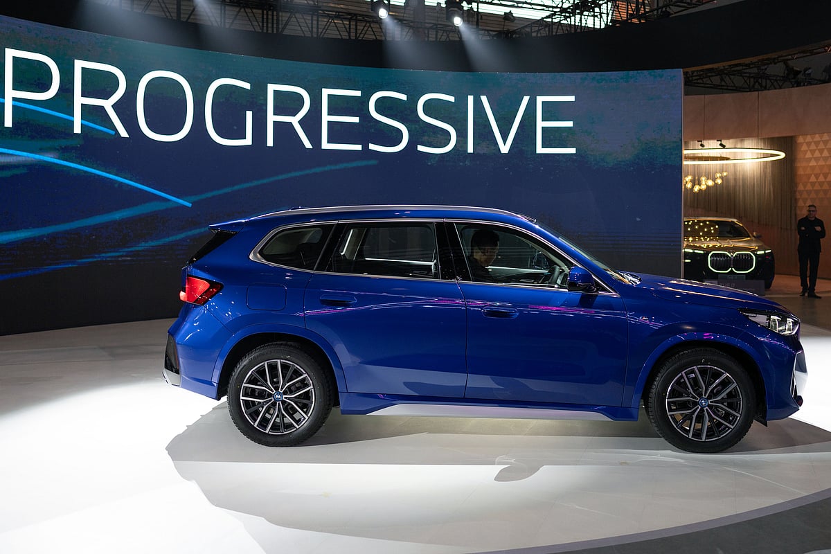 <div class="paragraphs"><p>The BMW AG iX1 electric vehicle unveiled at the Bharat Mobility Global Expo in New Delhi, India, on Jan. 17, 2025. (Image: Bloomberg)</p></div>