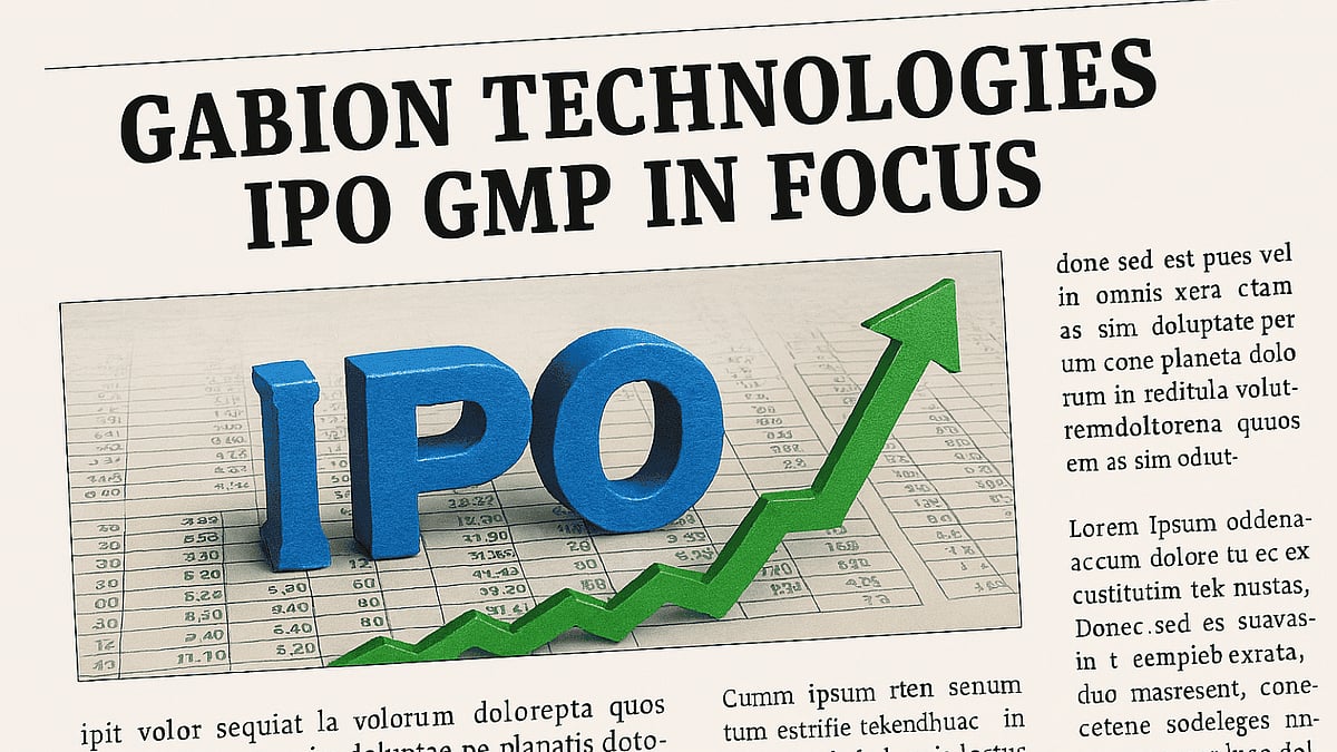 Gabion Technologies IPO GMP