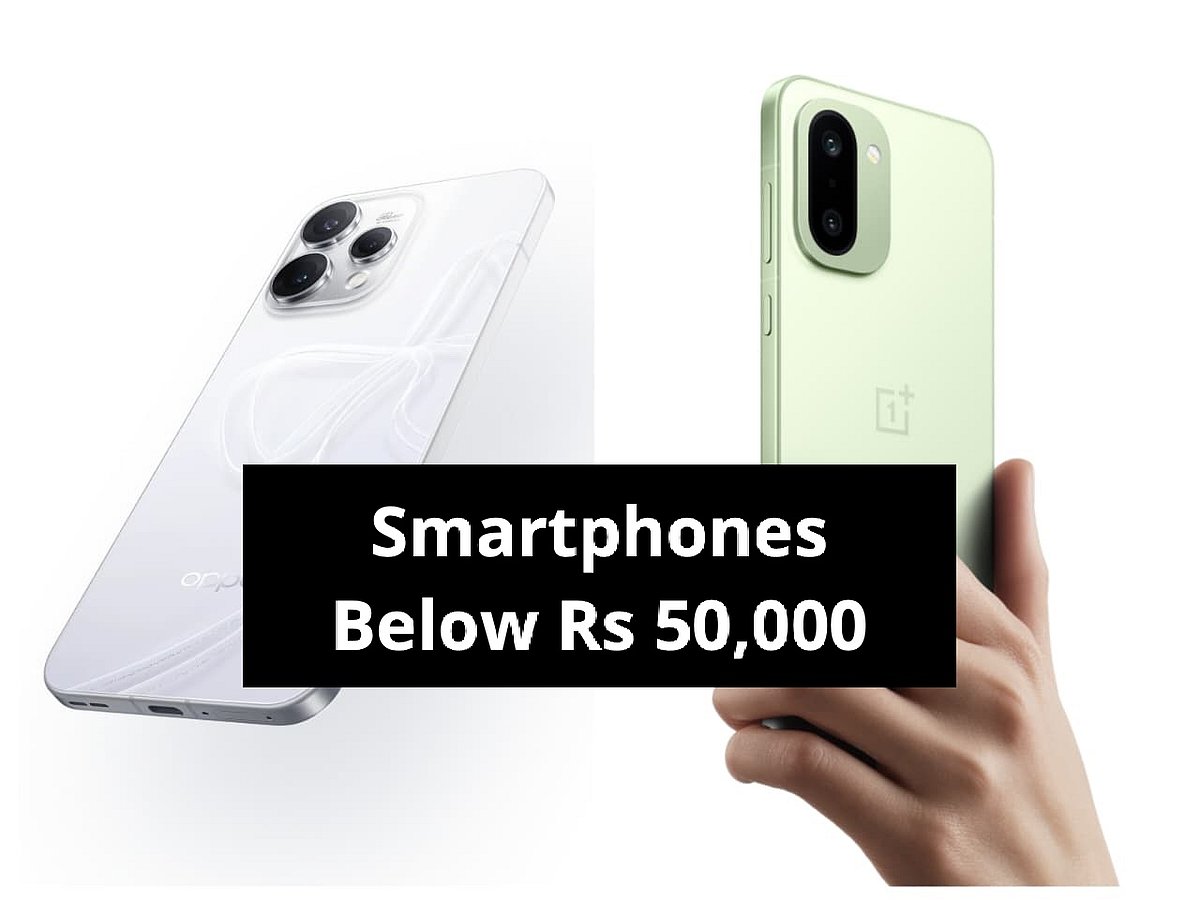 <div class="paragraphs"><p>Five standout smartphones&nbsp;available under Rs 50,000 in India as of early 2026, including Oppo Reno 15, OnePlus 15R, and more.</p></div>
