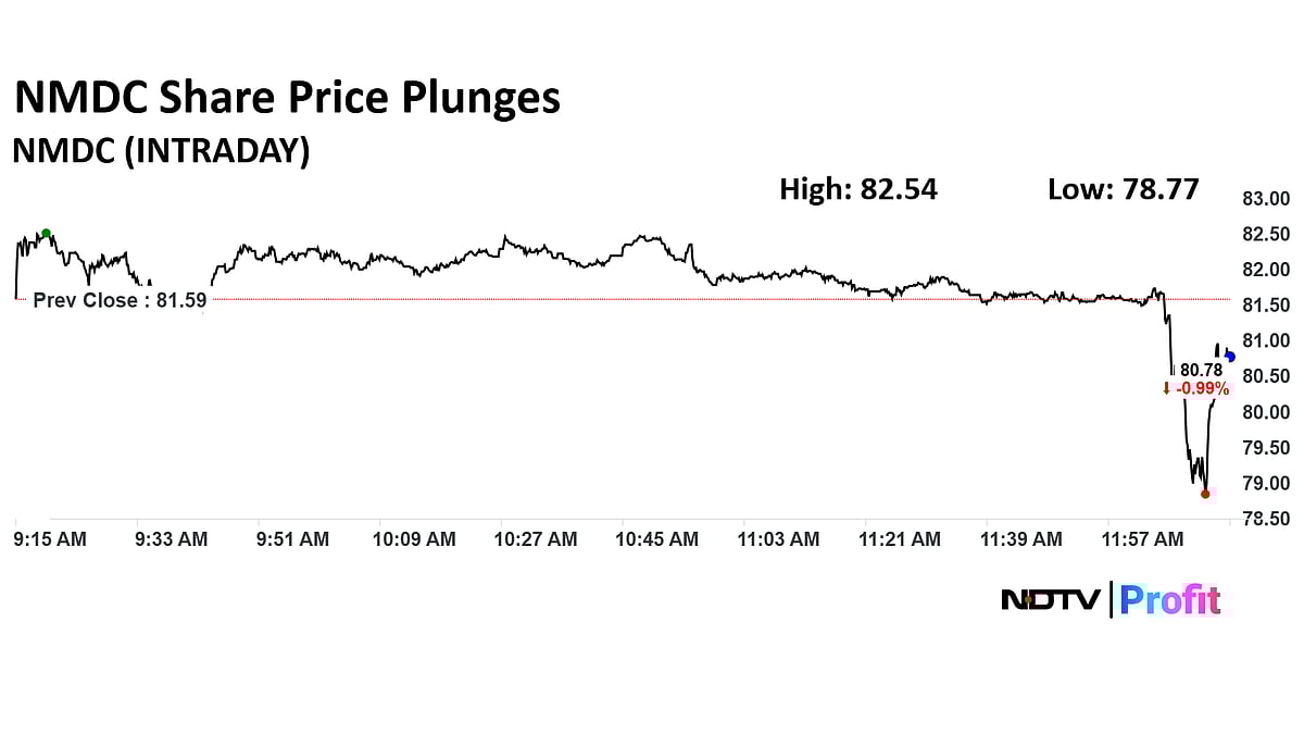 NMDC Stock Price Dips Post Fixed Iron Ore Price Announcement
