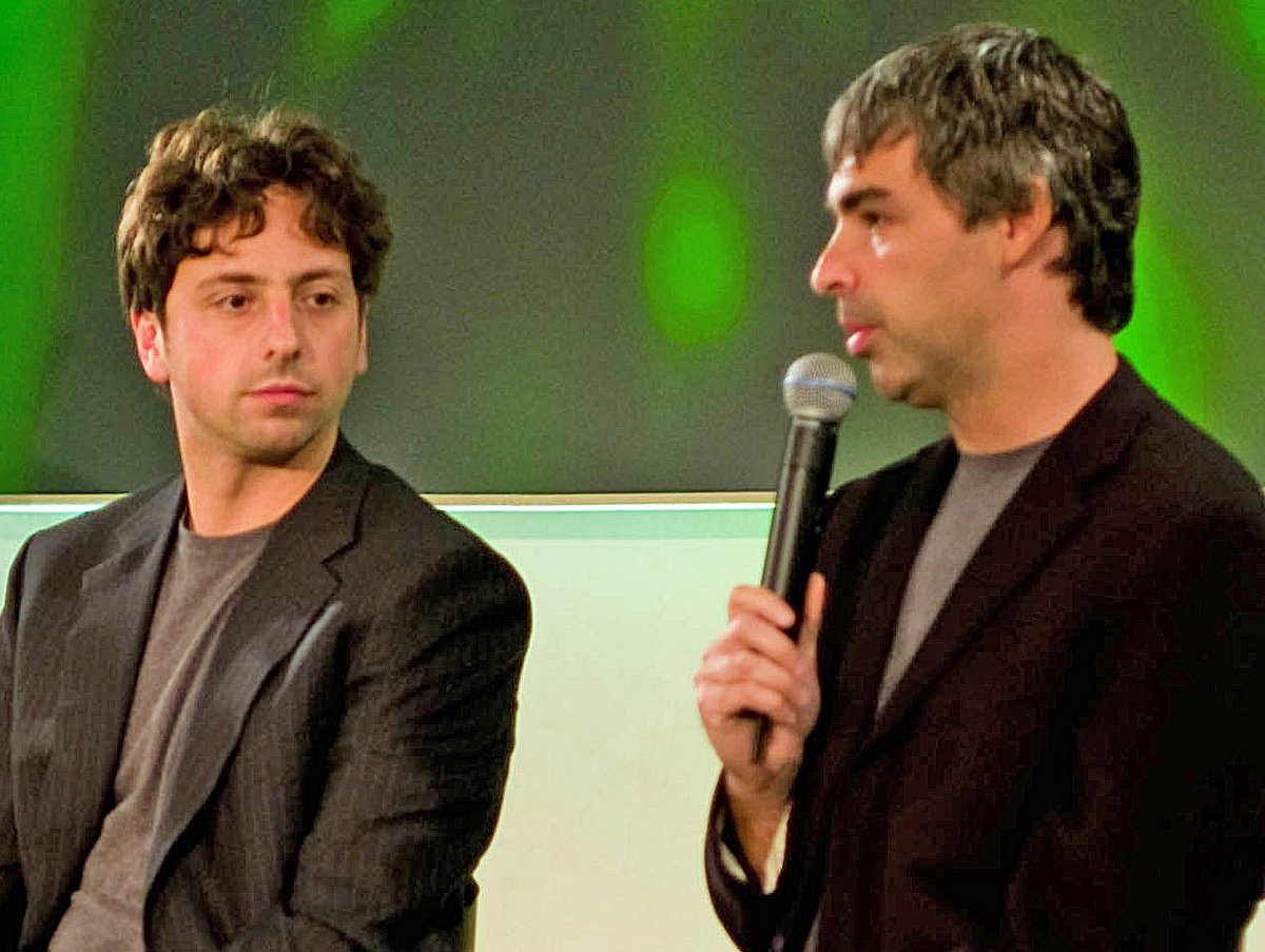 <div class="paragraphs"><p>Sergey Brin and Larry Page&nbsp; are the co-founders of Google. (Photo: Wikimedia Commons)</p></div>