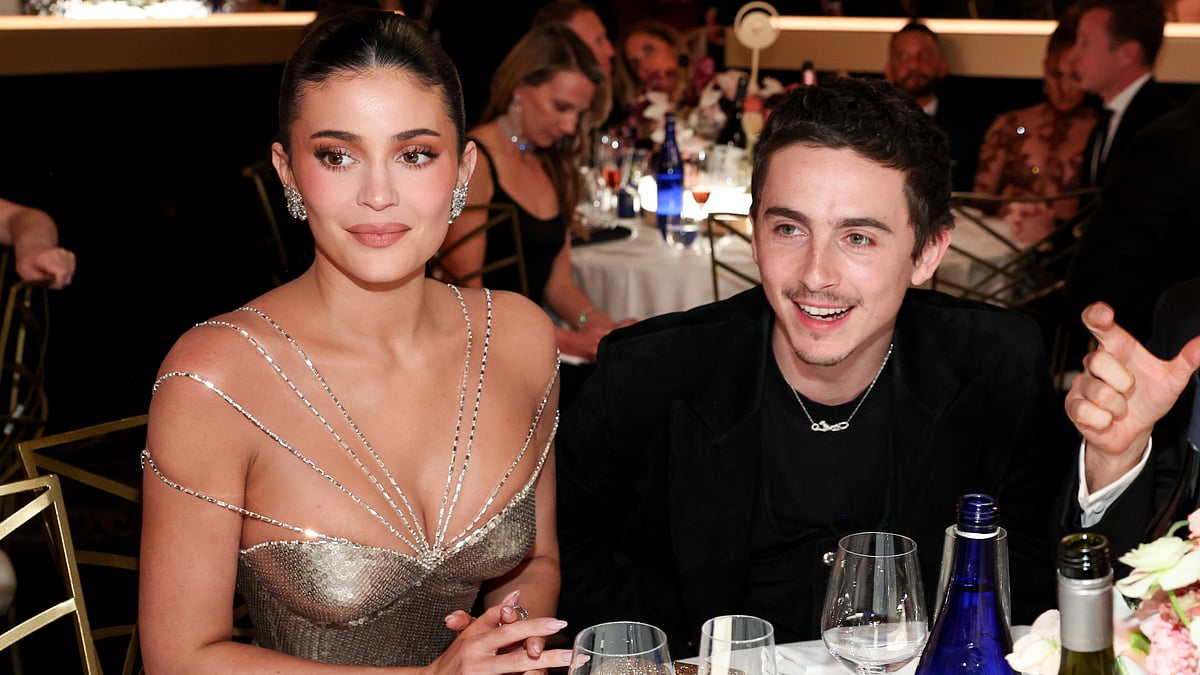 <div class="paragraphs"><p>Among the evening’s most personal moments came from Timothée Chalamet, who dedicated his Marty Supreme award to his parents and girlfriend Kylie Jenner. (Image: Getty)</p></div>