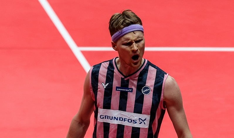 <div class="paragraphs"><p>Anders Antonsen ranked is No. 2 in the world in men's singles. (Photo:&nbsp;Anders Antonsen/Instagram)</p></div>