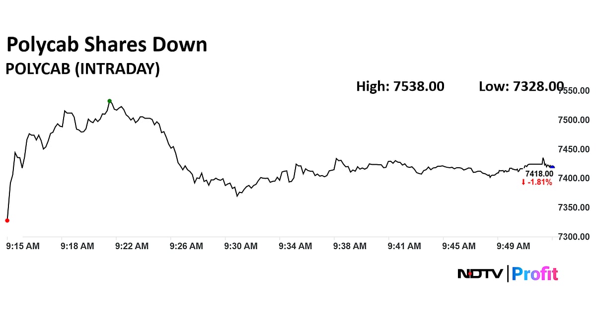 Polycab Share Price Extends Decline For Fifth Session Amid Large Deal