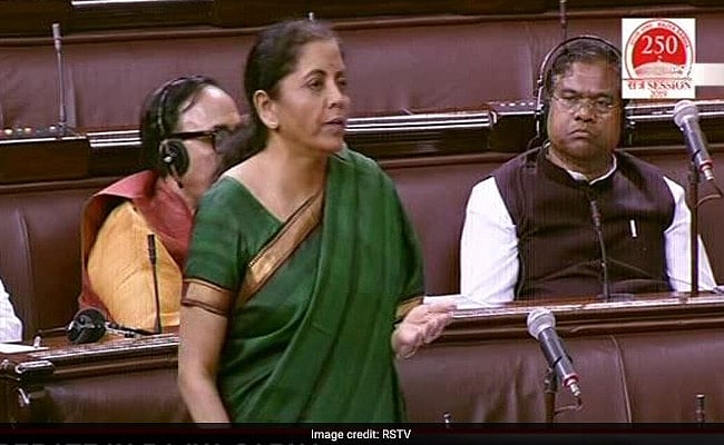 Finance Minister Nirmala Sitharaman compared the FDI figures during the NDA and UPA regimes