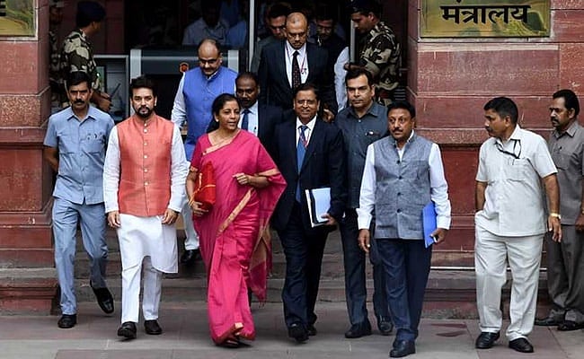 Nirmala Sitharaman said the fiscal deficit for this year would be trimmed to 3.3% of the GDP