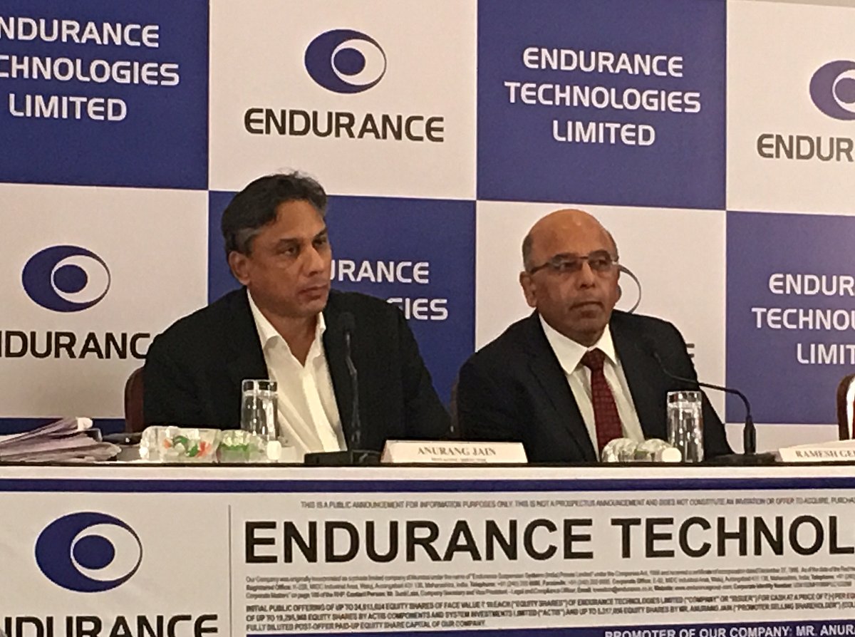Endurance Technologies Shines On Dalal Street Debut