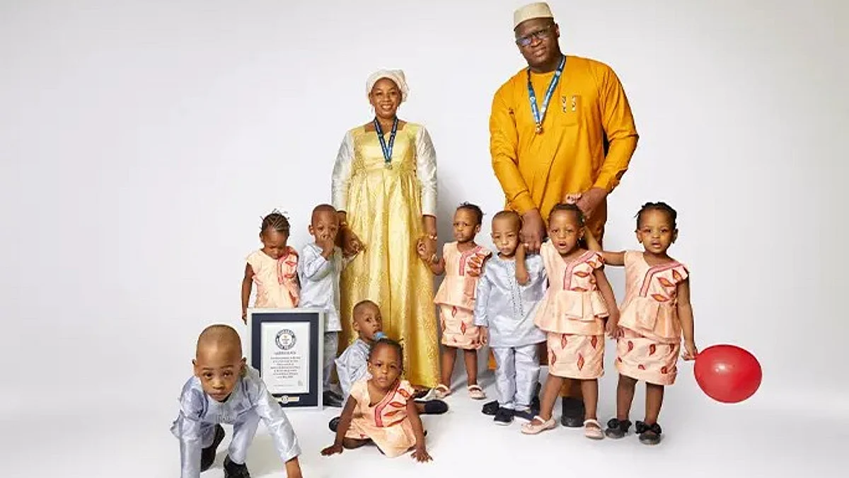 Guinness World Records Celebrates Survival Of First Nonuplets Here S Guinness World Records Celebrates Survival Of First Nonuplets Here S