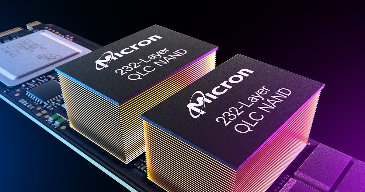 Micron Technology Announces Mass Production Of 200+ Layer QLC NAND