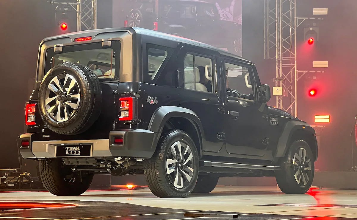 Mahindra Thar Roxx Launched In India At Starting Price Of Rs 12.99 Lakh