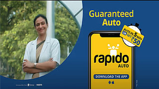 <div class="paragraphs"><p>The consumer protection body looked into the company's claims of 'Guaranteed Auto' and 'Auto in 5 min or get Rs 50.' (Photo source: Rapido on YouTube)</p></div>
