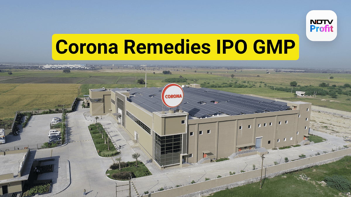 Corona Treatments IPO GMP: This is What Gray Market Traits Recommend Forward Of Launch