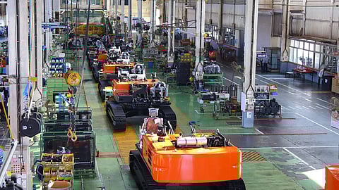  Excavator assembly line: banking on quality 