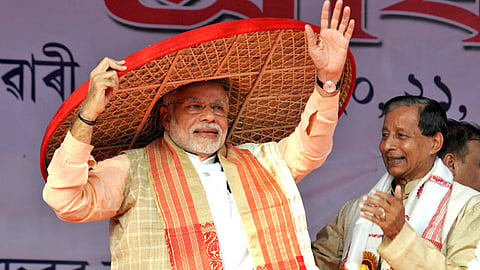  The Modi-led BJP has the grassroots level presence in the state 