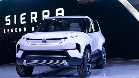  Tata Motors unveiled the Sierra EV Concept at the Auto Expo 2020.
