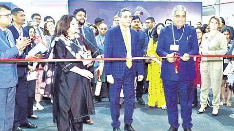  Yadav inaugurating LiFE pavilion at Sharm El-Sheikh 