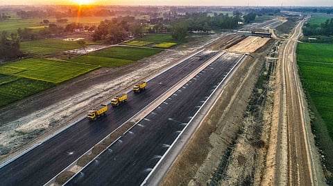  A number of expressway projects criss-crossing the state are in various stages of construction 