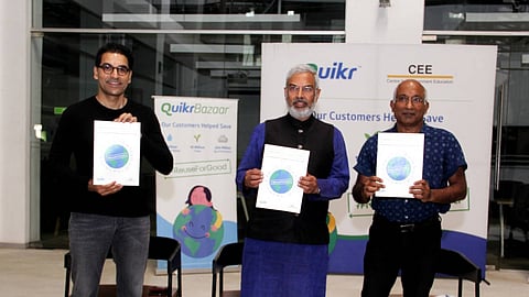  Chulet, Dasarathi and Sarabhai hope India can take the lead in reusing products to save the environment 