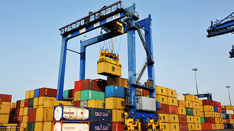  The surge in Indian exports was linked to the recovery in global demand; Photo: Sanjay Borade 