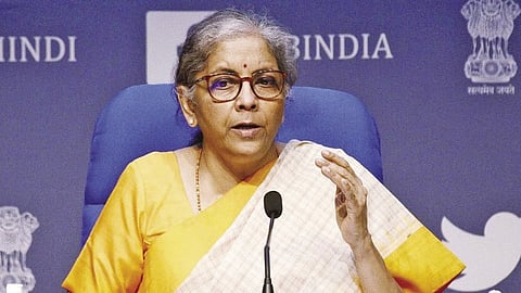 Sitharaman: hog-tied by coalition politics