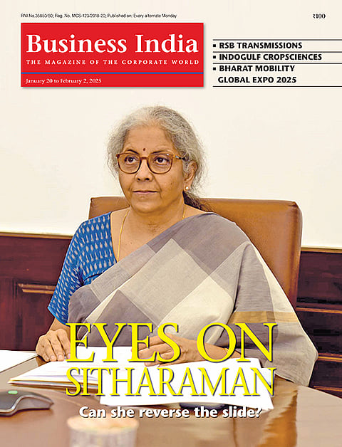 Eyes on Sitharaman