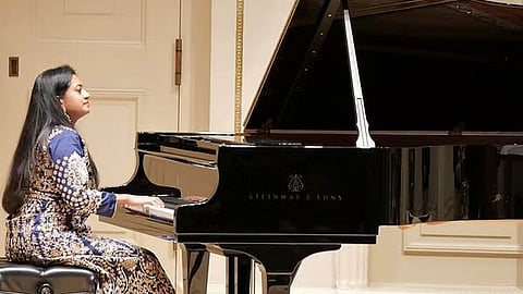 Charu: singing about love
