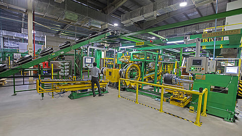 JK Tyre’s Chennai plant features a high degree of automation