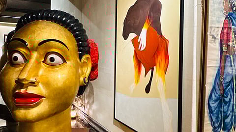 Mahishasura by Tyeb Mehta