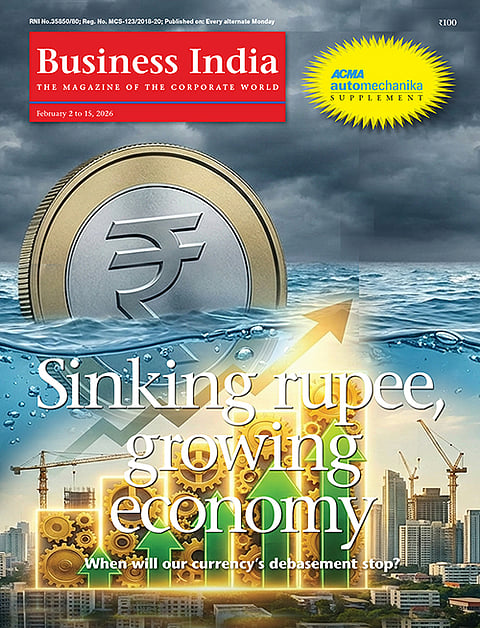 Sinking rupee, growing economy